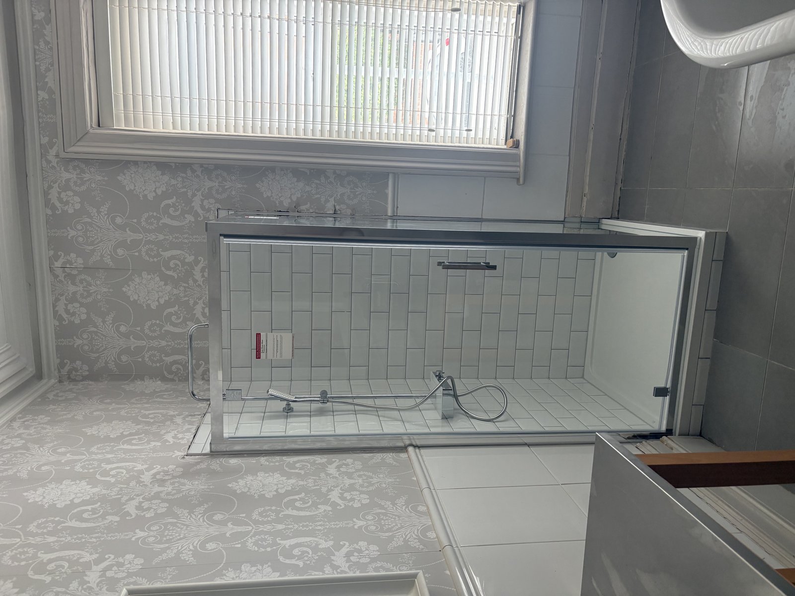 New shower refurbishment